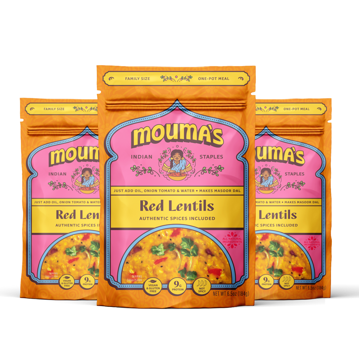 Red Split Lentils (Masoor Dal)