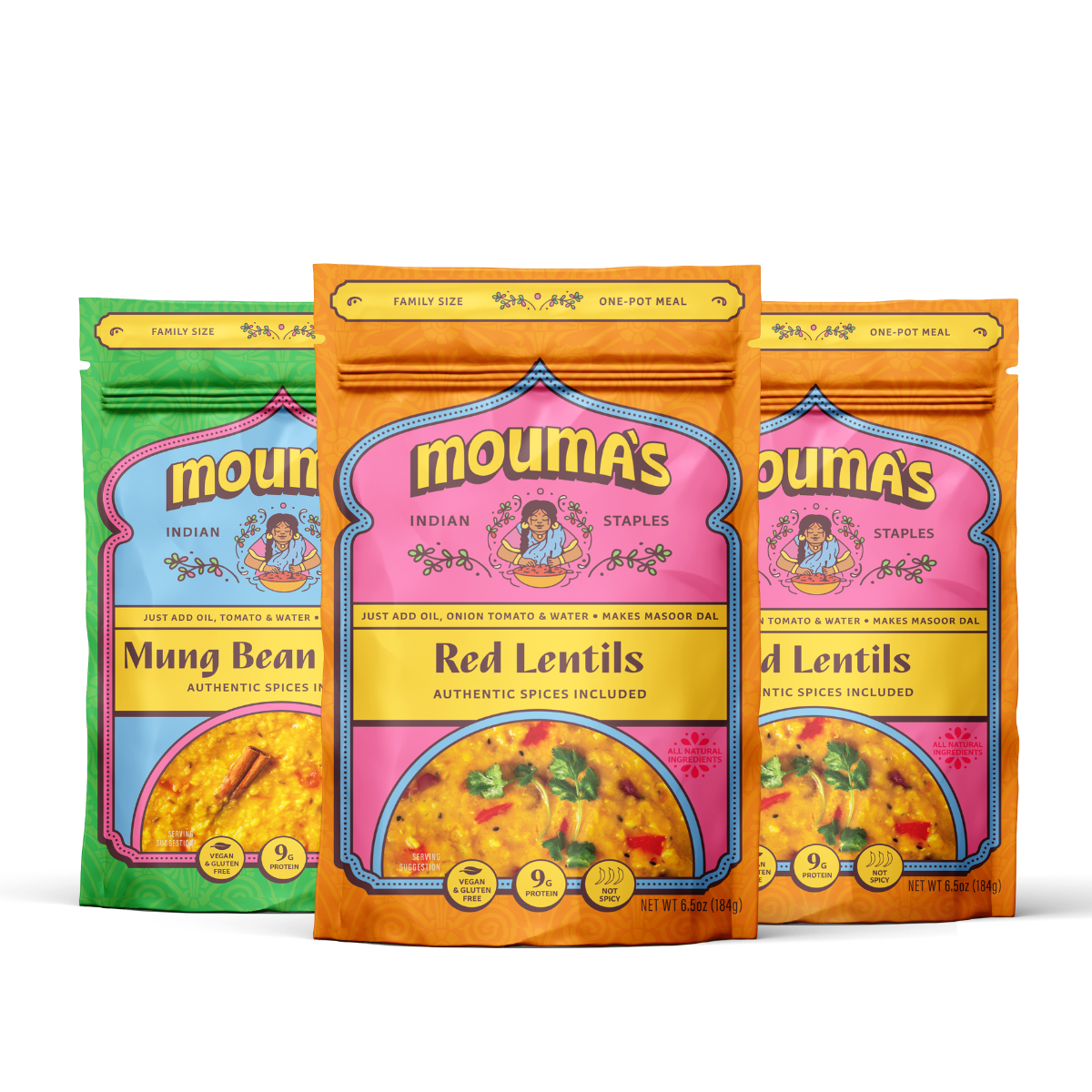 Mouma's Variety Pack (not spicy)