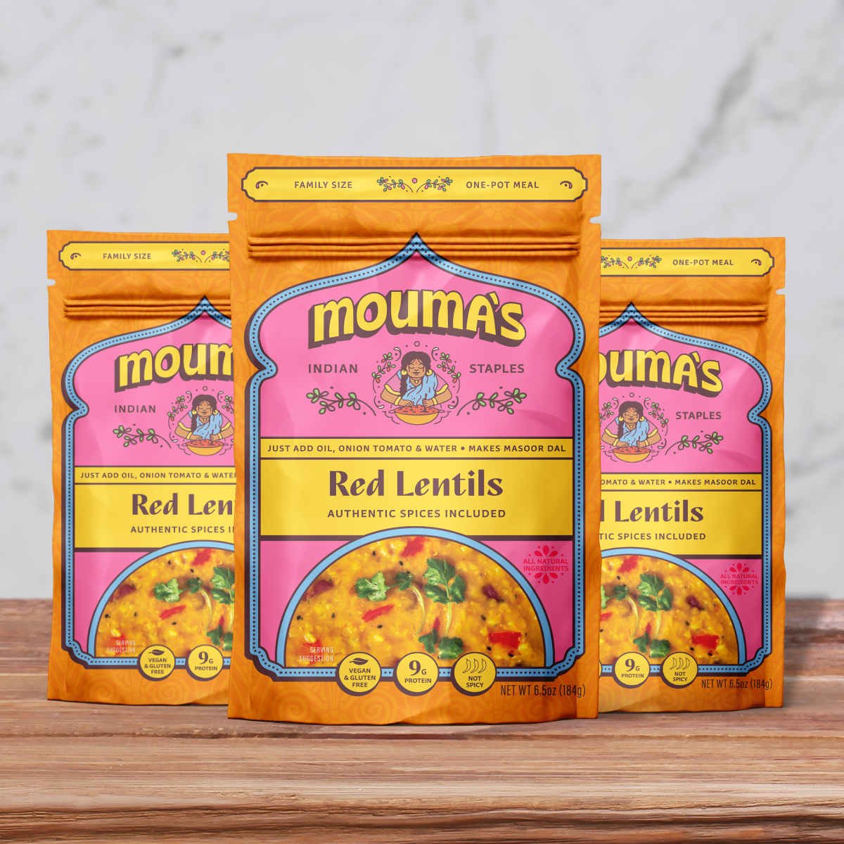 Red Split Lentils (Masoor Dal)