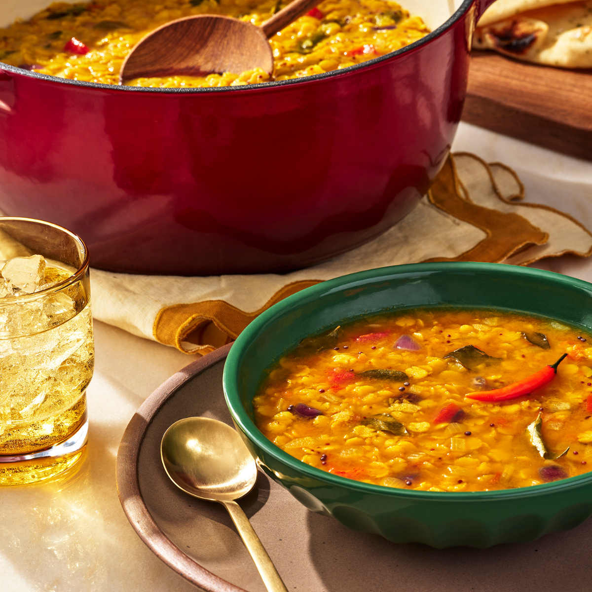 Pigeon Pea Lentils (Sambar Dal)