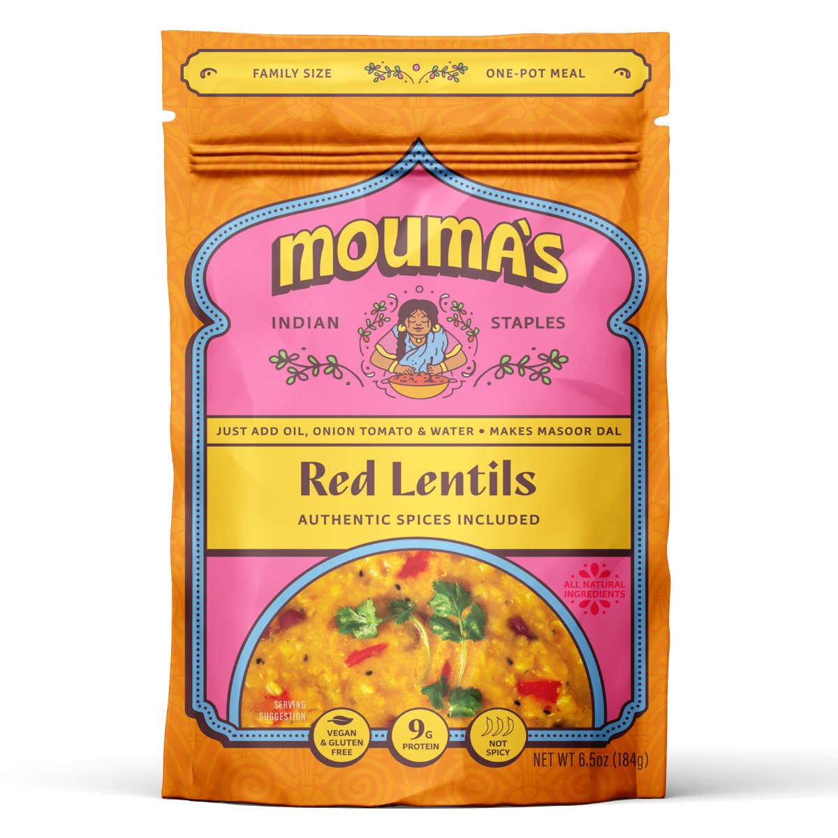 Red Split Lentils (Masoor Dal)